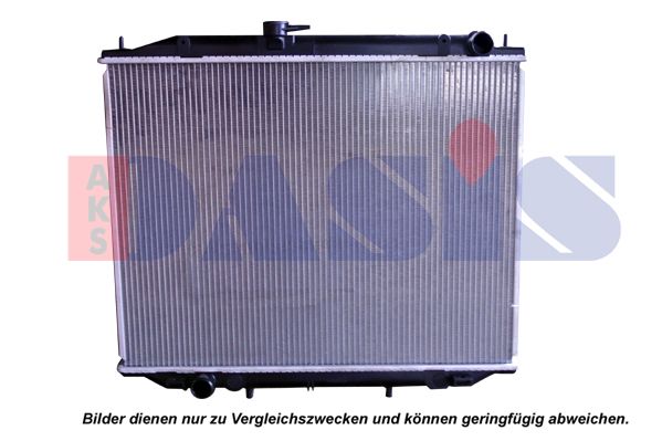 AKS DASIS Radiaator,mootorijahutus 072290N